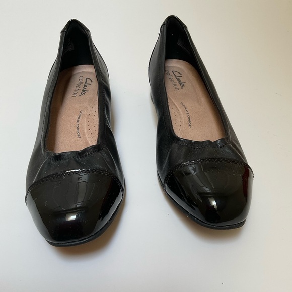 Clark Collection Ortho-resr bunion dress shoes orthopedic low heel loafers pumps - Picture 2 of 8